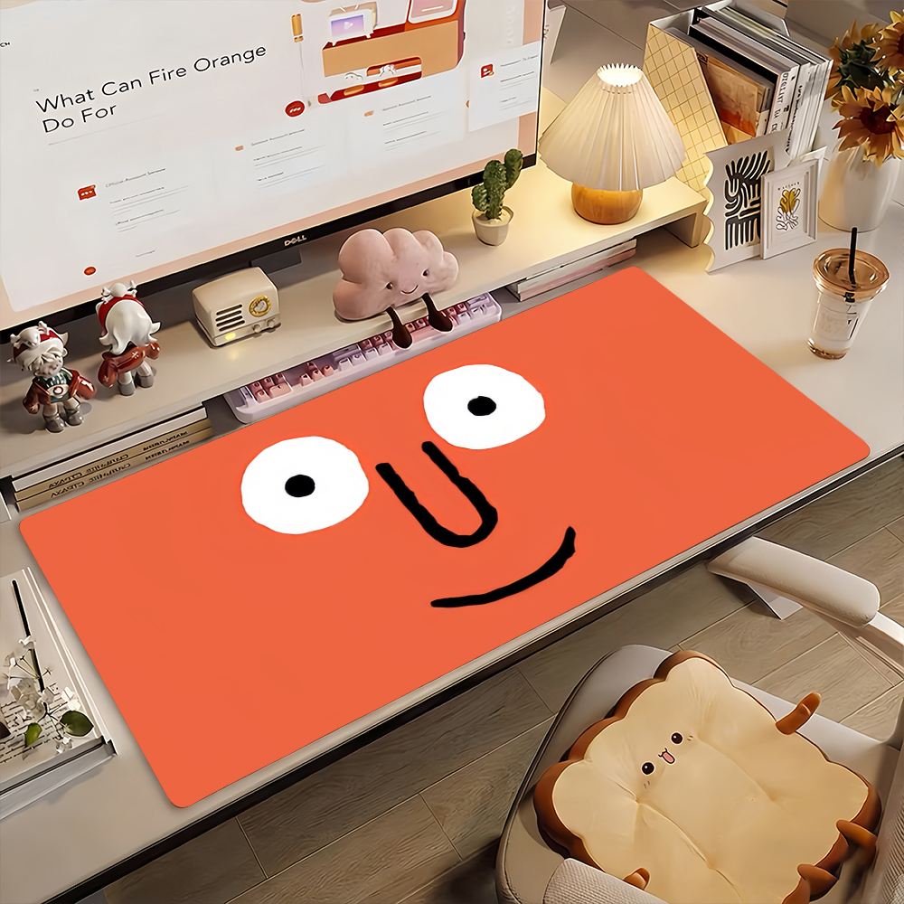 Desk Setup Art - Gaming Mouse Pad, Large Desk Mat,