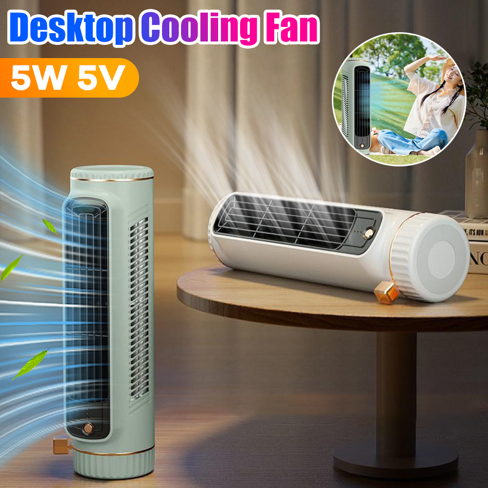 Desk Setup Room - Household Desktop Tower Fan Portable Air
