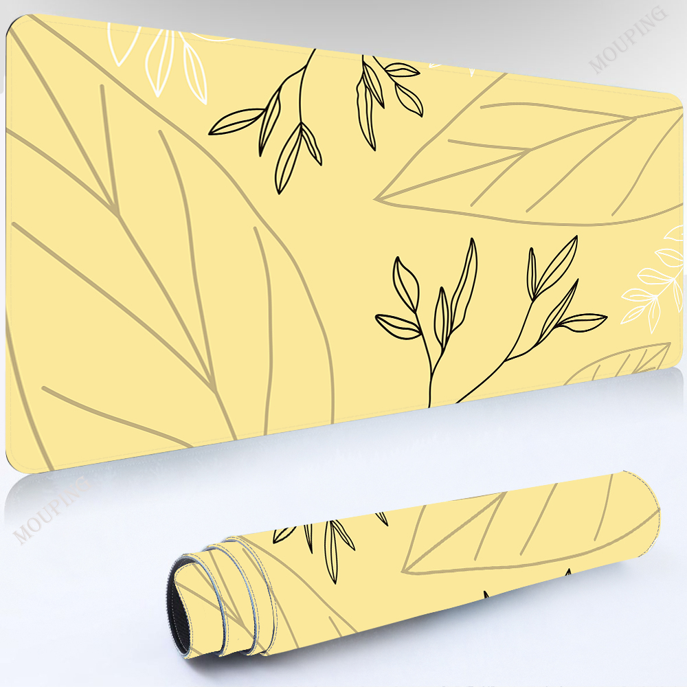 Yellow Desk Setup - Mausepad Yellow Desk Pad Setup Gamer