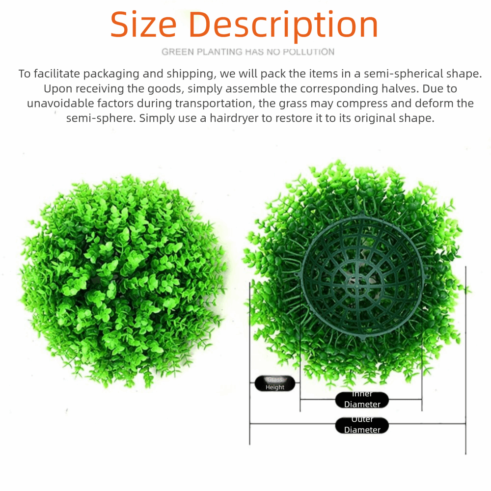 Multi-Size Artificial Grass Do - Desk Setup Photo recensione e prezzo