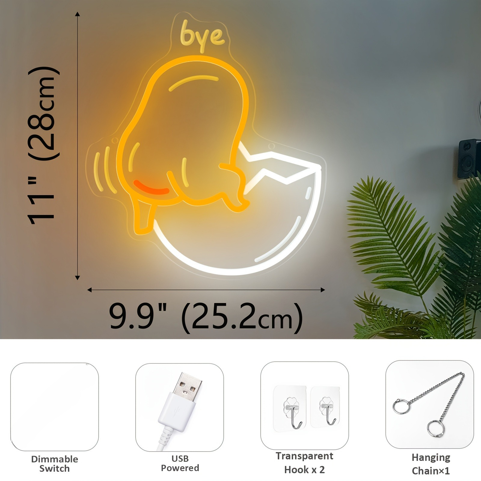 Sanrio Egg Yolk LED Neon Light - Desk Setup Art recensione e prezzo