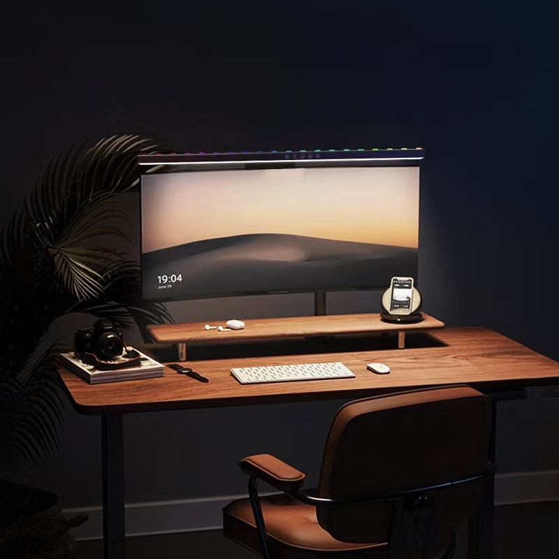 Eye-Friendly LED Monitor Light - Yellow Desk Setup recensione e prezzo