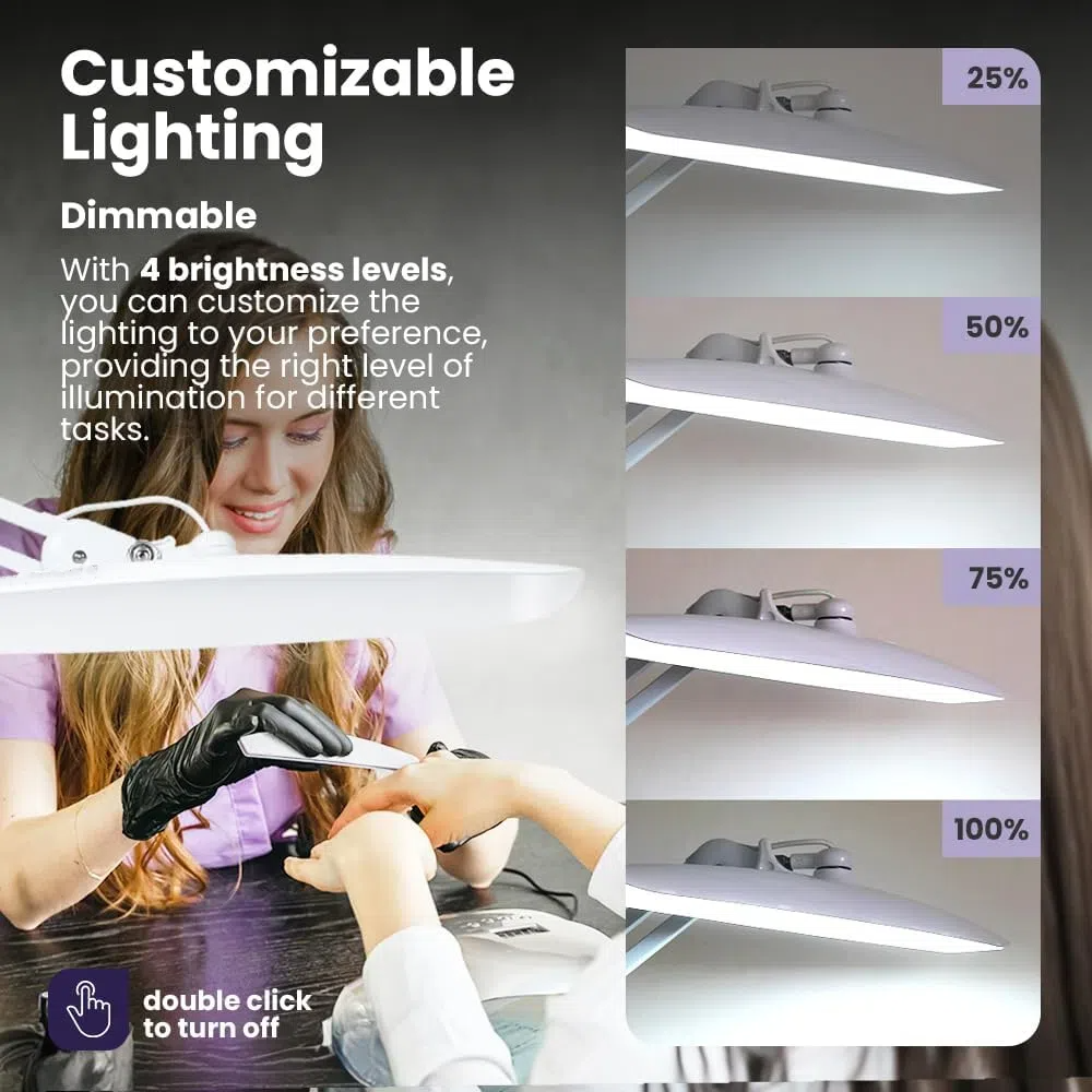 24W LED Desk Lamp with Clam 19 - Desk Setup Room recensione e prezzo
