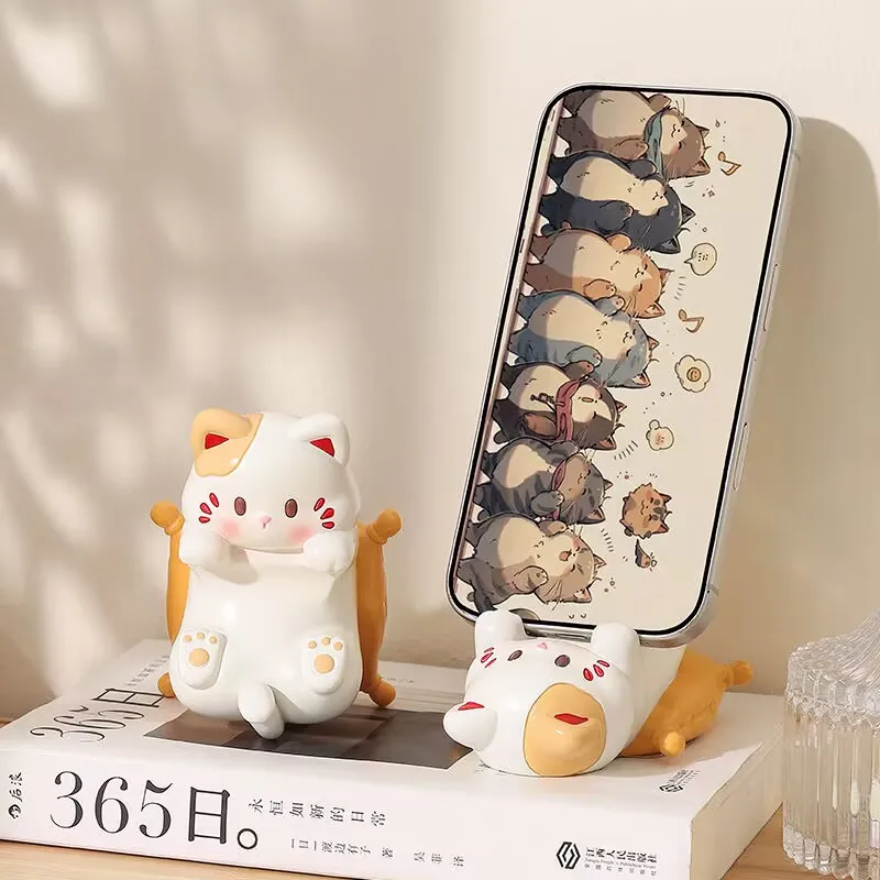 Cute Cartoon Cat Desktop Ornam - Desk Setup Organization recensione e prezzo