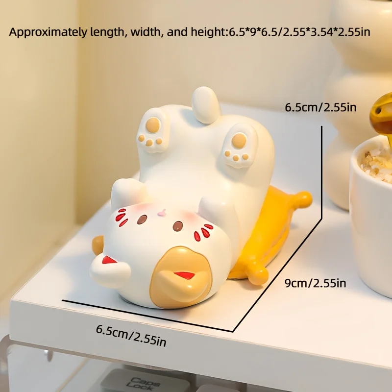 Cute Cartoon Cat Desktop Ornam - Desk Setup Organization recensione e prezzo