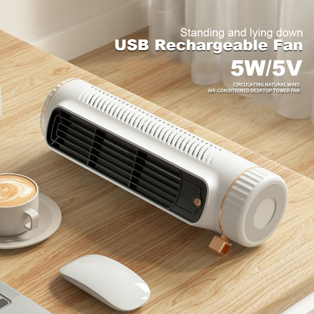 Household Desktop Tower Fan Po - Desk Setup Room recensione e prezzo