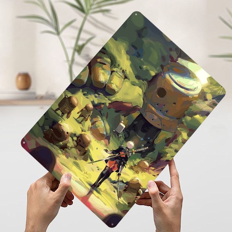 Nier Automata: 2B in Forest Me - Desk Setup Art recensione e prezzo
