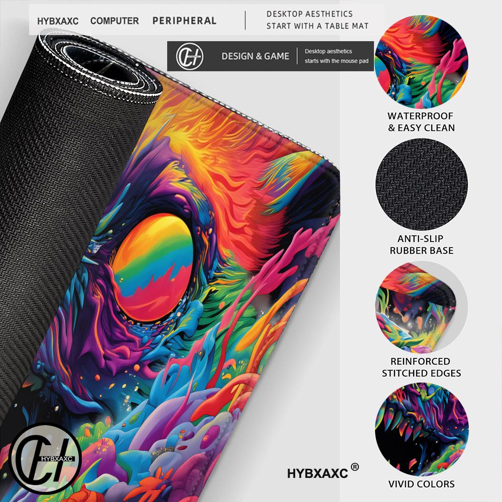 HYBXAXC Psychedelic Monster De - Desk Setup Art recensione e prezzo