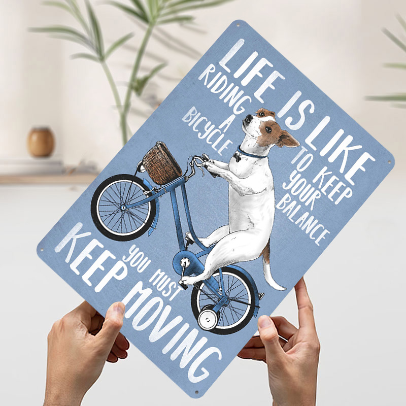 Life Is Like Riding a Bicy Met - Desk Setup Art recensione e prezzo