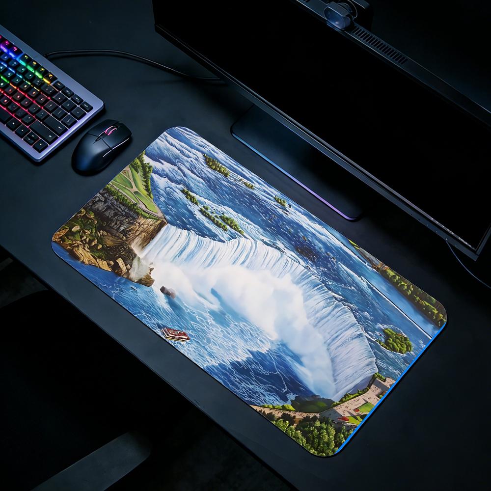 Nature NNiagara Fallsed Gaming - Desk Setup Natural recensione e prezzo