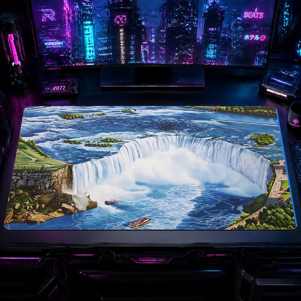 Nature NNiagara Fallsed Gaming - Desk Setup Natural recensione e prezzo