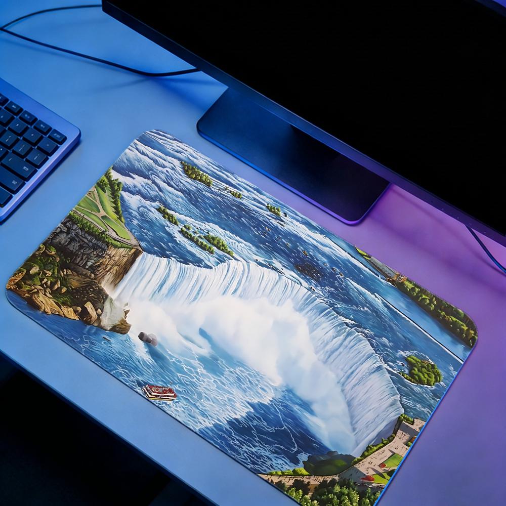 Nature NNiagara Fallsed Gaming - Desk Setup Natural recensione e prezzo