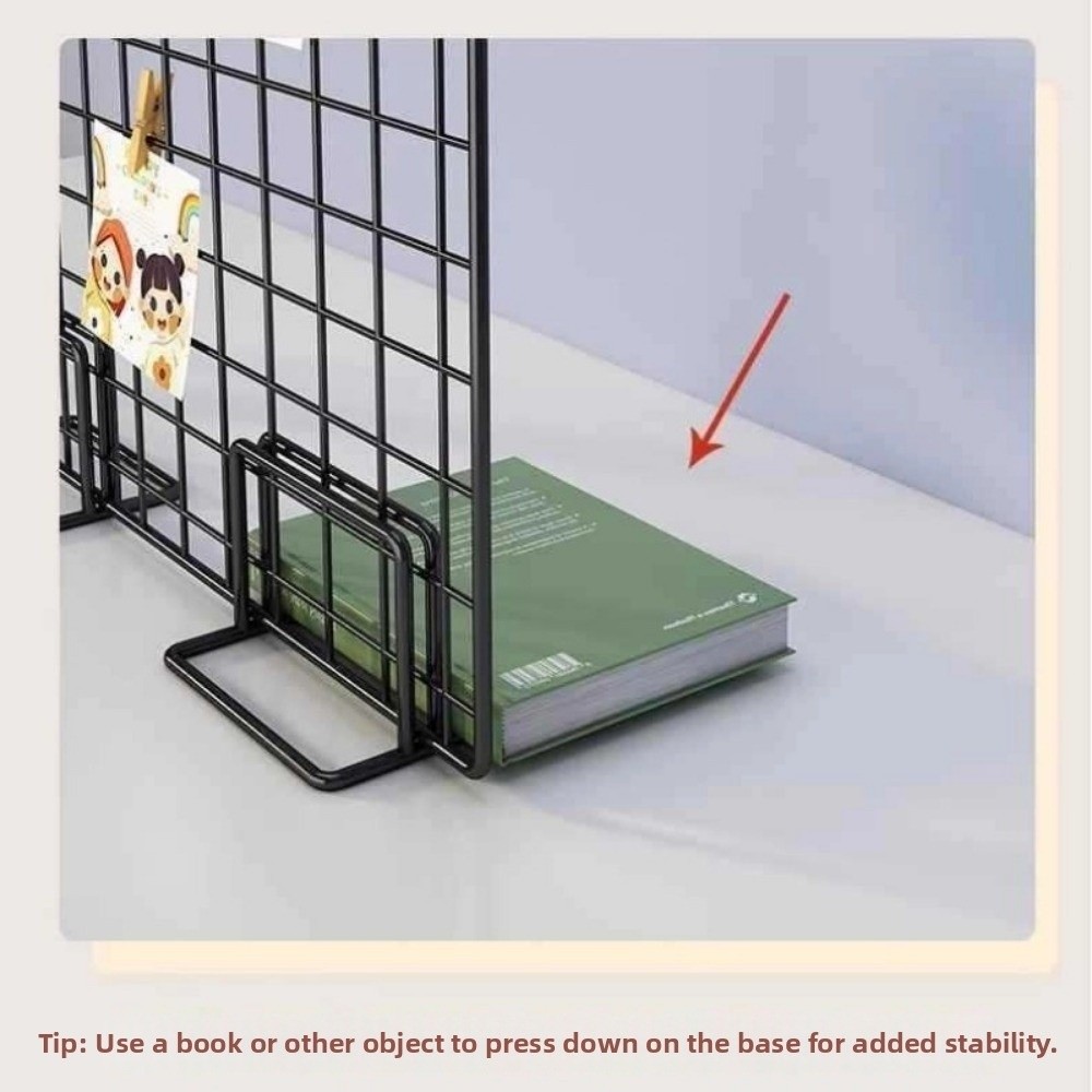 Modern Grid Display Rack with  - Desk Setup Photo recensione e prezzo