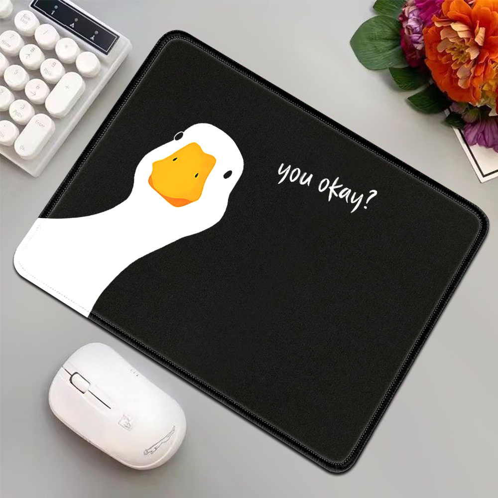 Black Mini Mouse Pad Funny Goo - Desk Setup Black recensione e prezzo