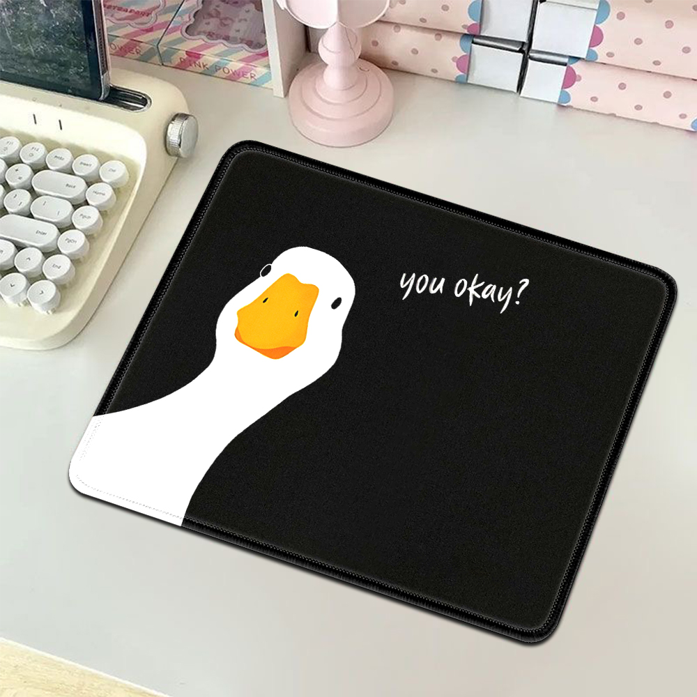 Black Mini Mouse Pad Funny Goo - Desk Setup Black recensione e prezzo