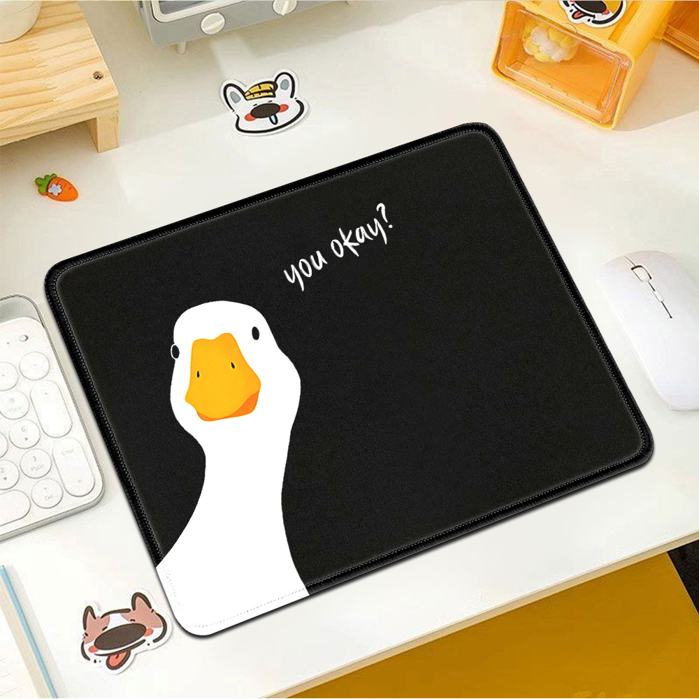 Black Mini Mouse Pad Funny Goo - Desk Setup Black recensione e prezzo