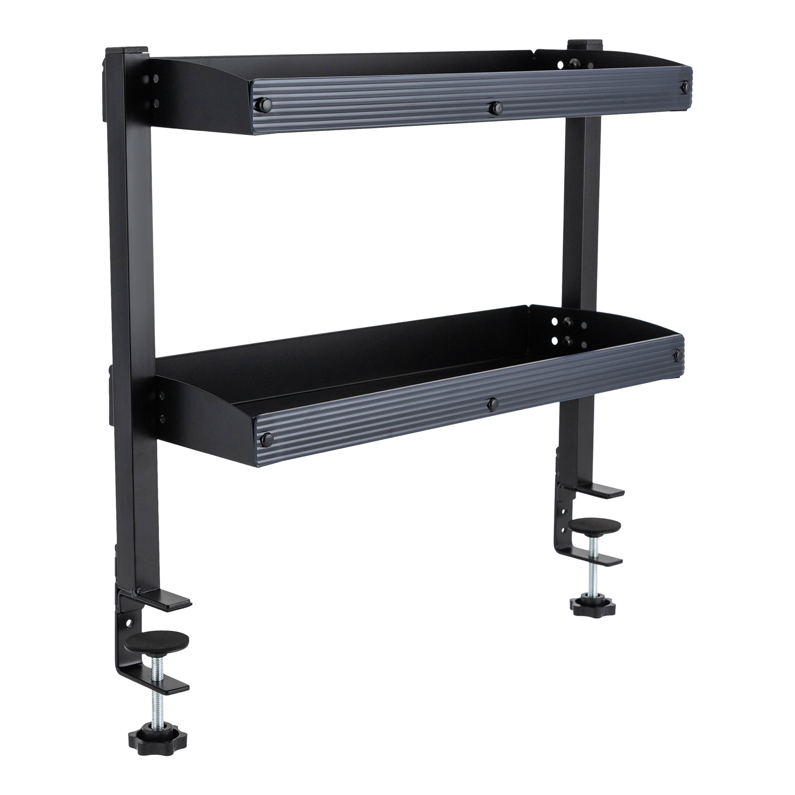 Clamp-on Desk Shelf, 2-Tier, A - Desk Setup Black recensione e prezzo
