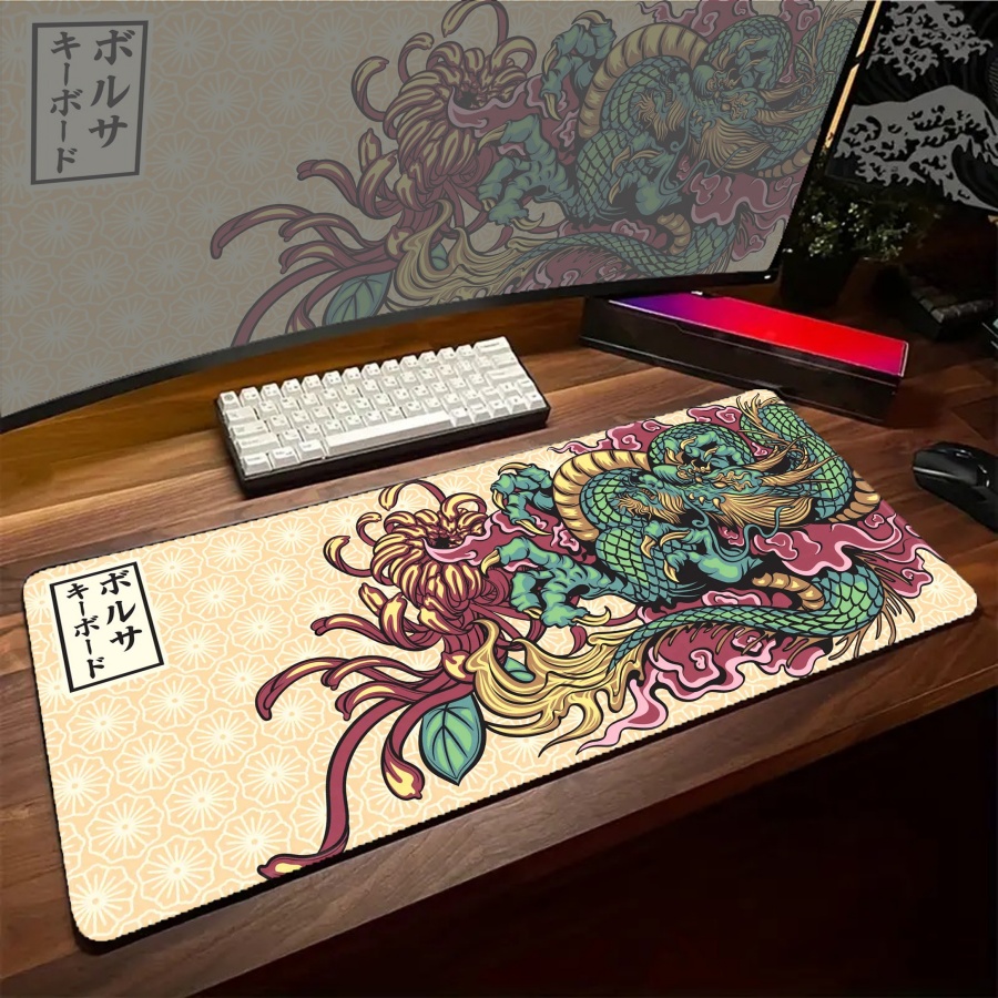 Black Desk Mousepad ONI Large  - Desk Setup Art recensione e prezzo