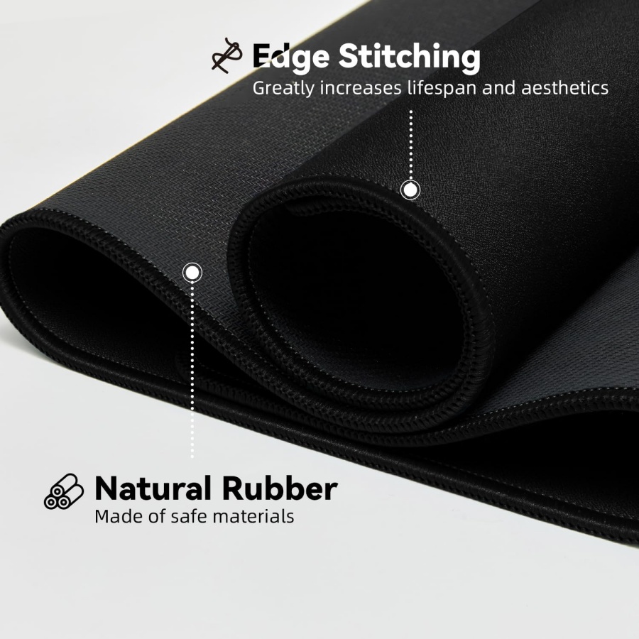 Black Desk Mousepad ONI Large  - Desk Setup Art recensione e prezzo