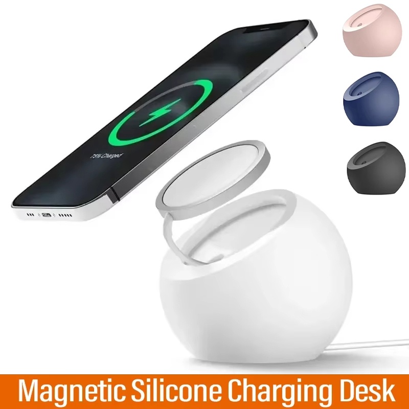 Magnetic Wireless Phone Chargi - Desk Setup Apple recensione e prezzo