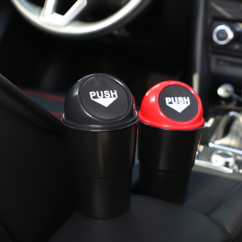 1pc Portable Car Mini Trash Ca - Desk Setup Black recensione e prezzo