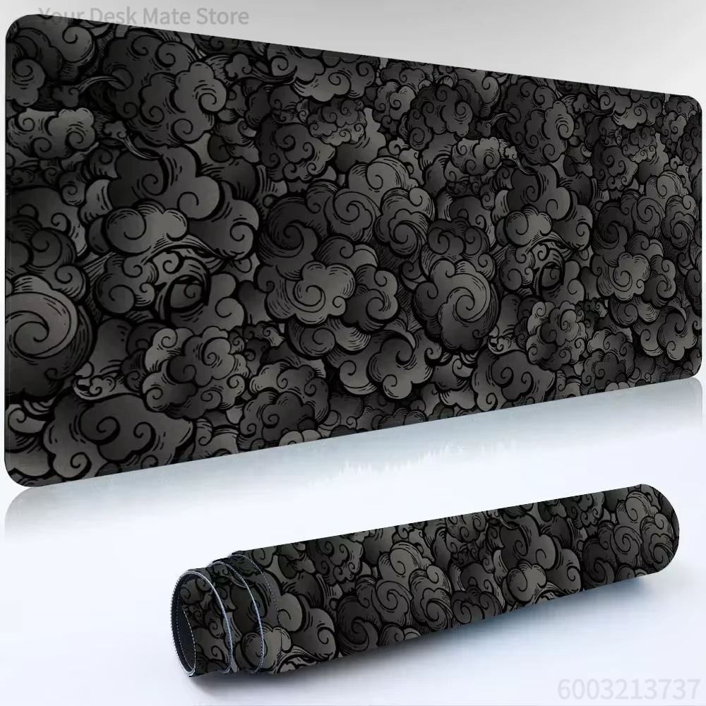 Black Cloud Pattern Gaming Mou - Desk Setup Black recensione e prezzo