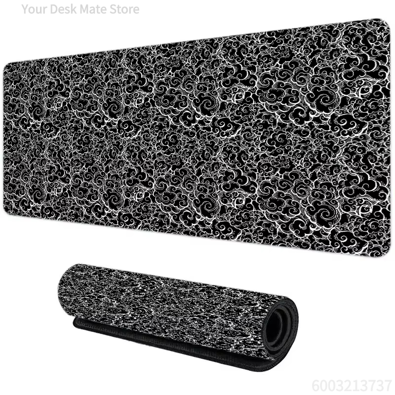 Black Cloud Pattern Gaming Mou - Desk Setup Black recensione e prezzo
