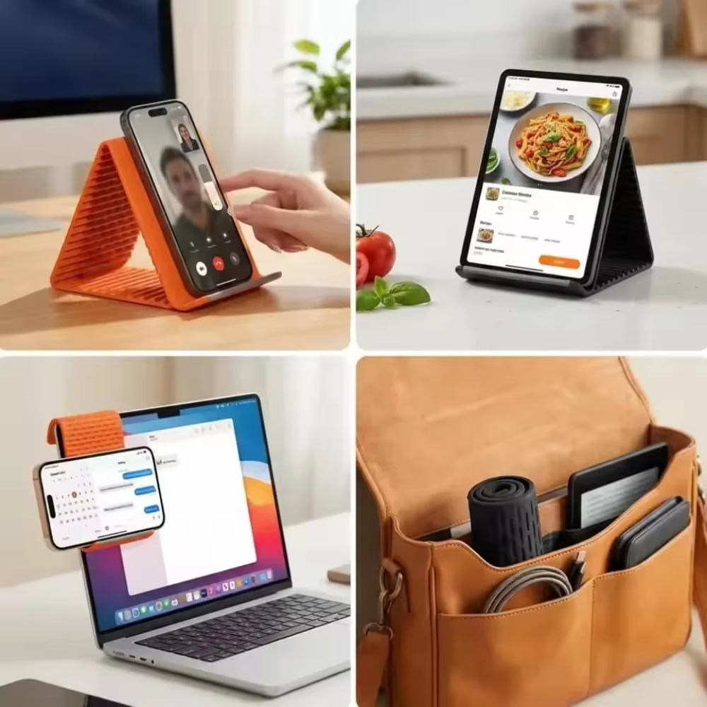Portable Foldable Silicone Pho - Desk Setup Apple recensione e prezzo