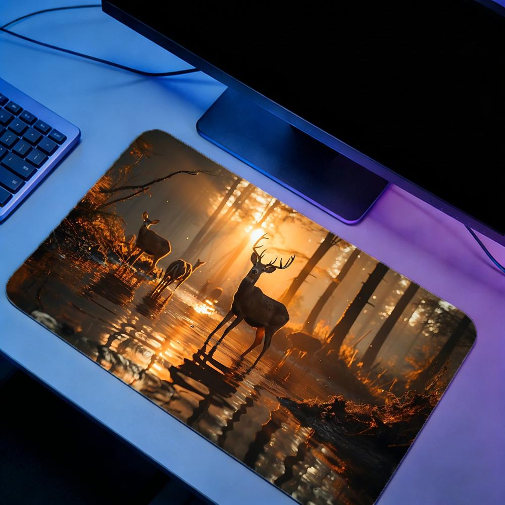 Nature DDeeres Gaming Mouse Pa - Desk Setup Natural recensione e prezzo