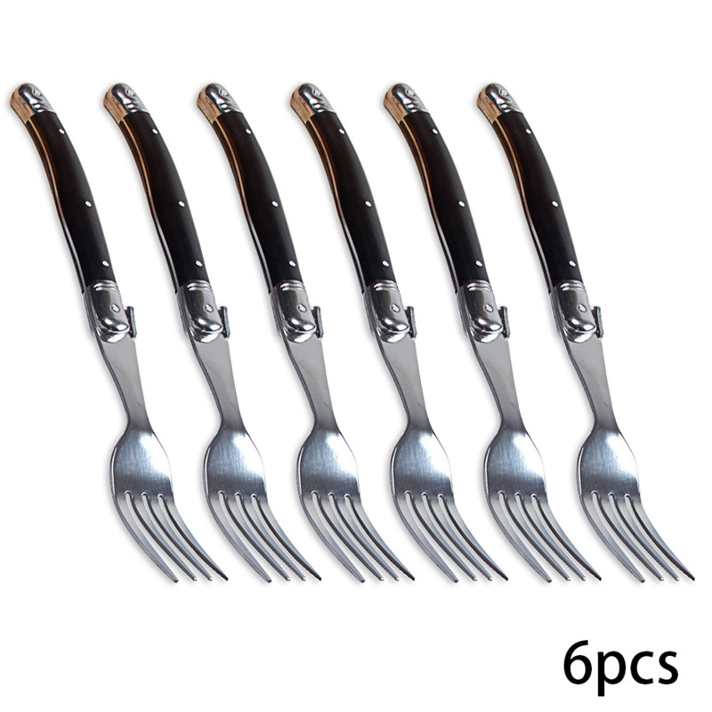 8'' Laguiole Style Black Steak - Desk Setup Black recensione e prezzo