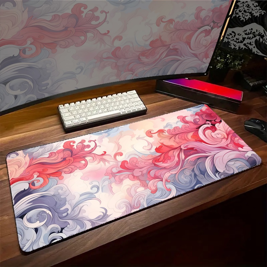 Large Art Feather Mouse pad Ga - Desk Setup Art recensione e prezzo