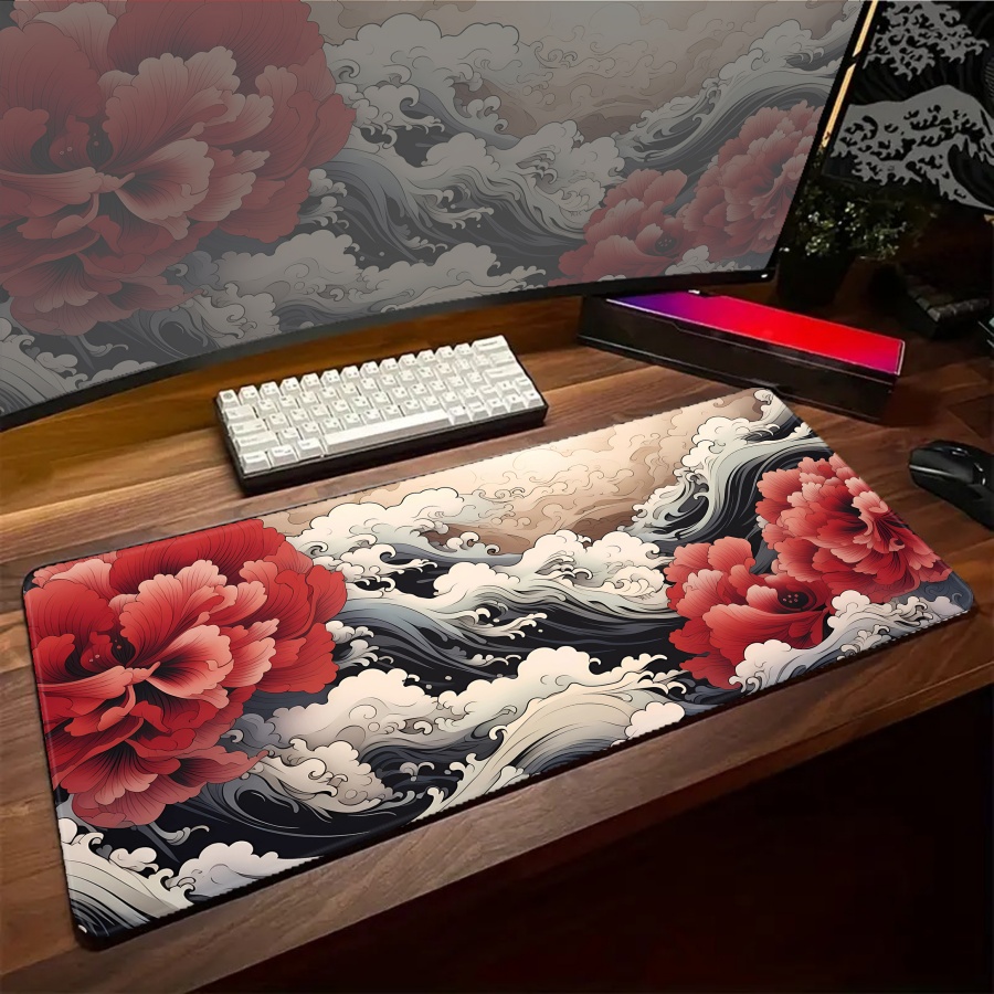 Large Art Feather Mouse pad Ga - Desk Setup Art recensione e prezzo