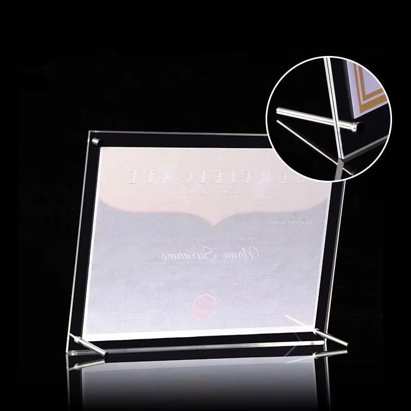 A4 Acrylic Photo Frame Plastic - Desk Setup Photo recensione e prezzo