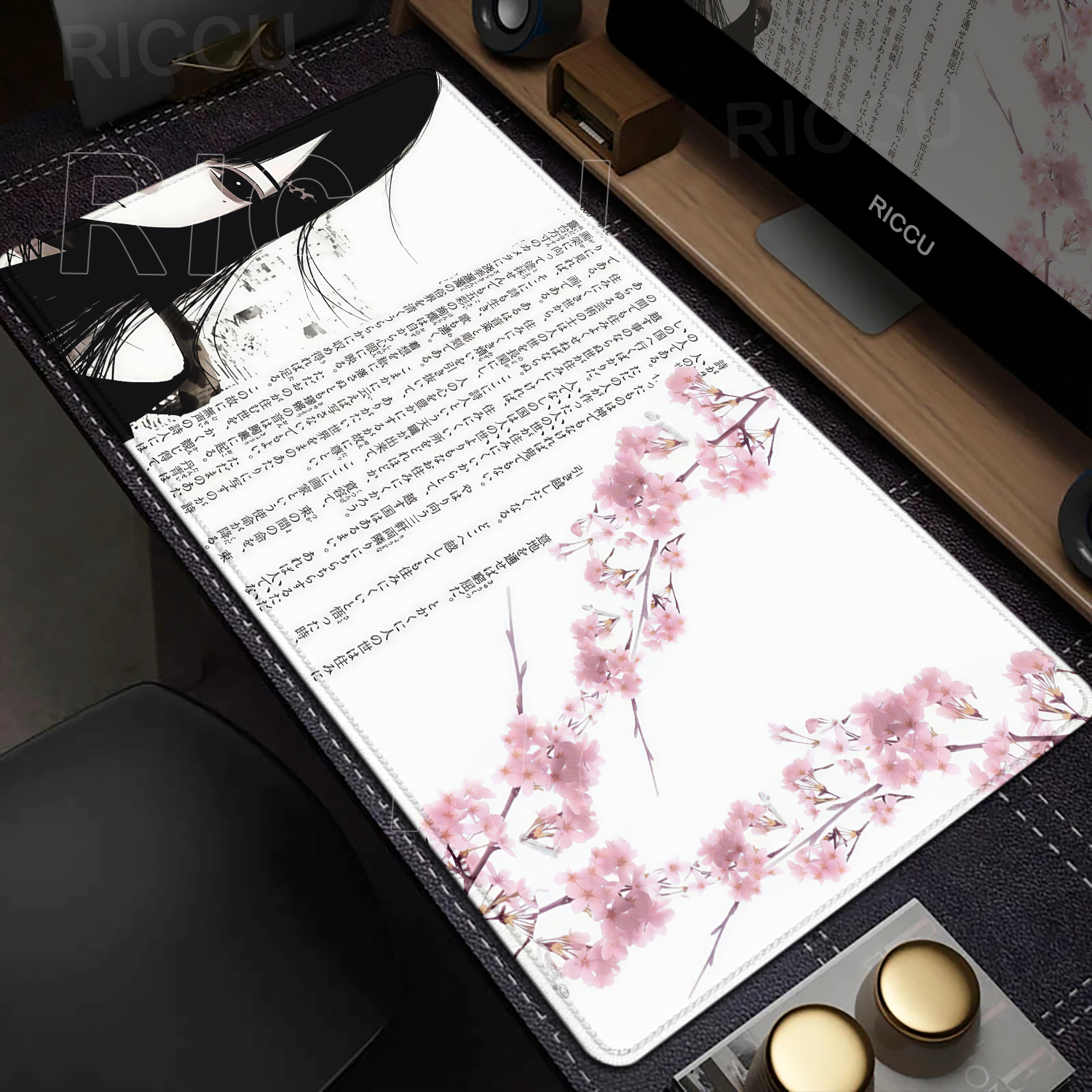 Anime Aesthetics Mousepad Blac - Desk Setup Black recensione e prezzo