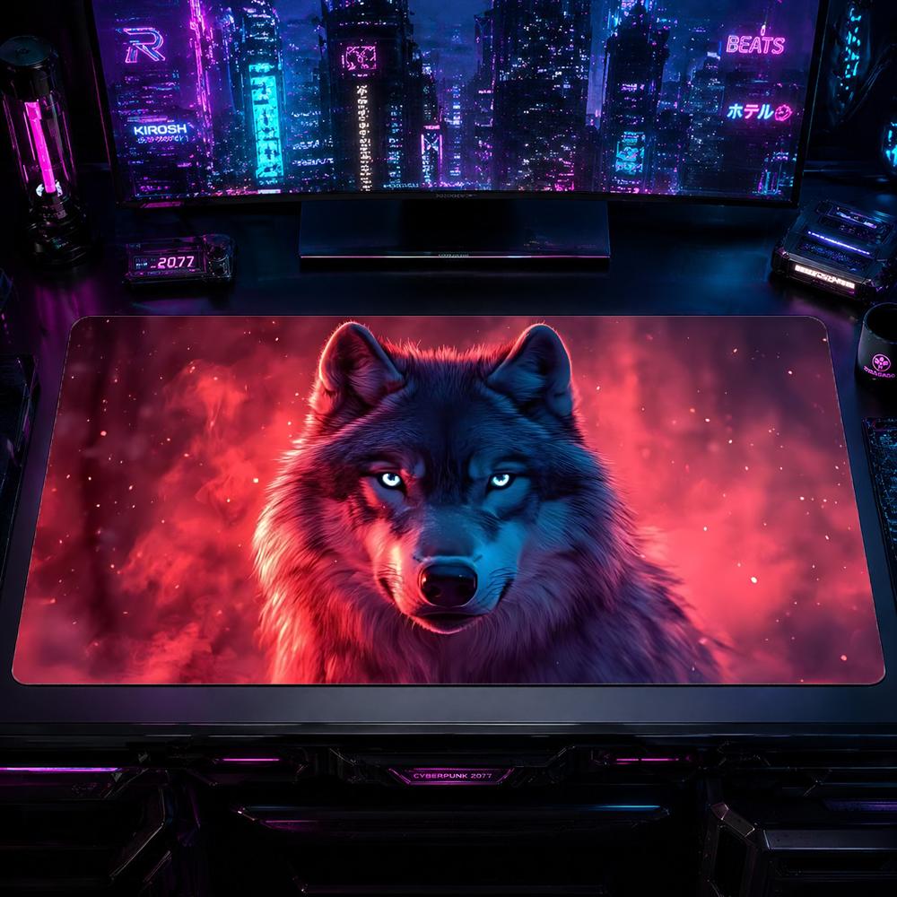 Nature Wolf Gaming Mouse Pad M - Desk Setup Natural recensione e prezzo