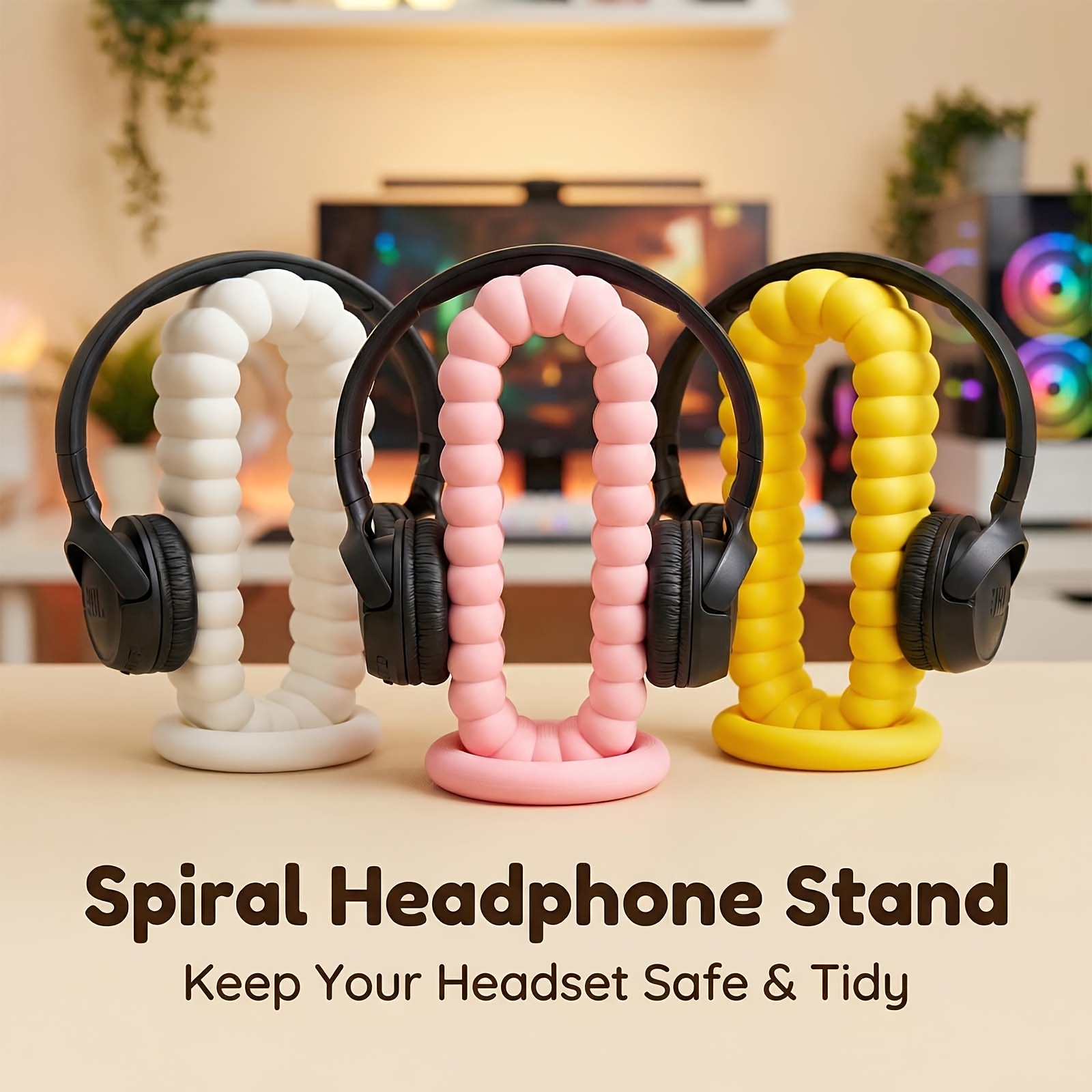 3D Printed Creative Headphone  - Desk Setup Organization recensione e prezzo