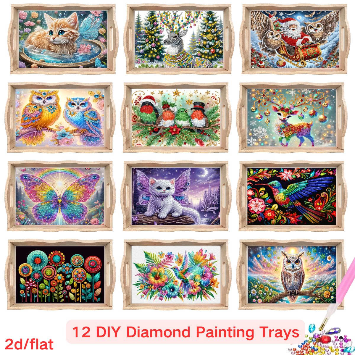 A DIY diamond painting square  - Desk Setup Organization recensione e prezzo