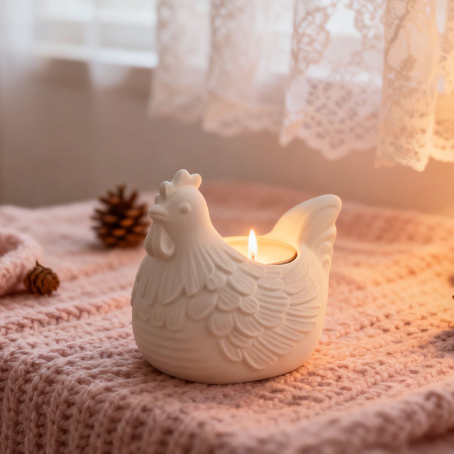 DIY 3D Little Chicken Candle H - Desk Setup Organization recensione e prezzo