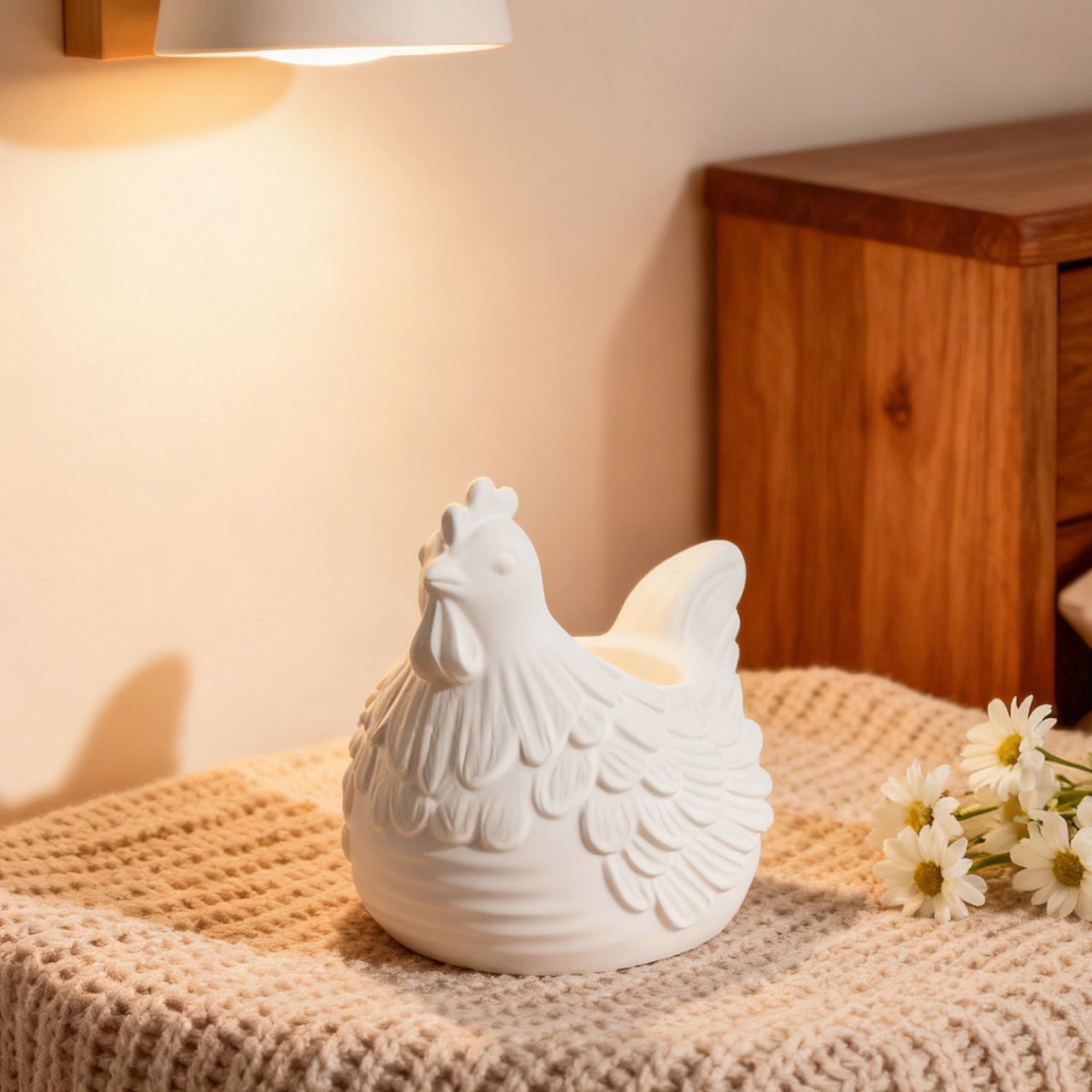 DIY 3D Little Chicken Candle H - Desk Setup Organization recensione e prezzo