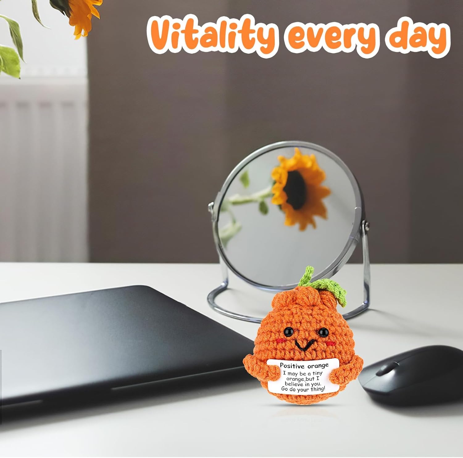 1pc Creative Crocheted Plush D - Desk Setup Room recensione e prezzo