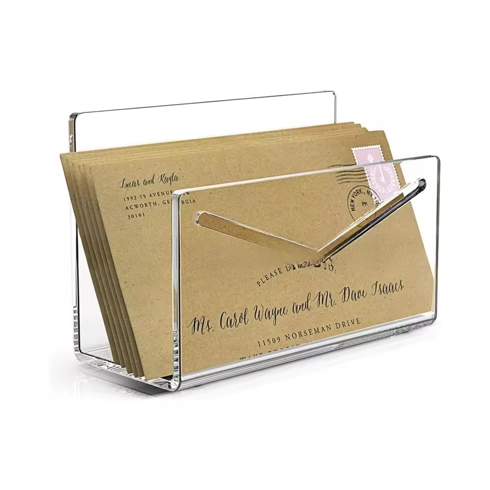Mail Organizer Acrylic Desk Le - Desk Setup Organization recensione e prezzo