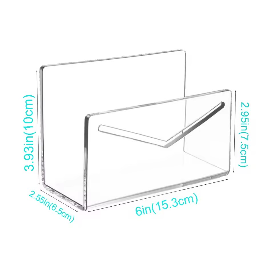 Mail Organizer Acrylic Desk Le - Desk Setup Organization recensione e prezzo