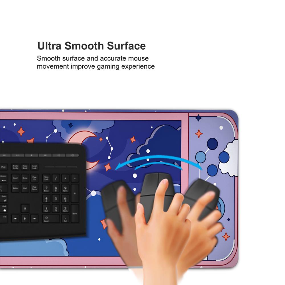 HYBXAXC Moon and Stars Large D - Desk Setup Art recensione e prezzo