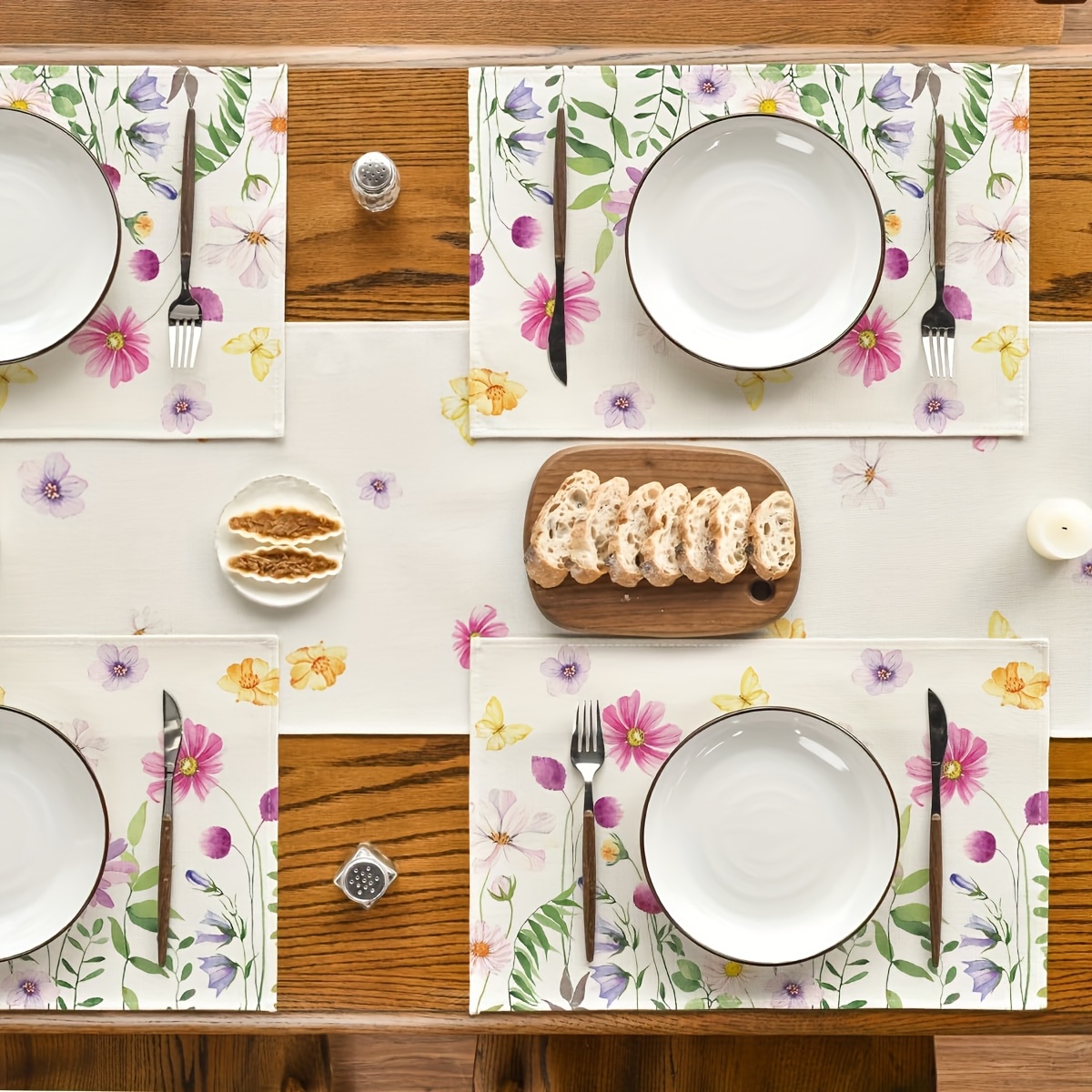 4Pcs, Watercolor Wildflower Bu - Desk Setup Room recensione e prezzo
