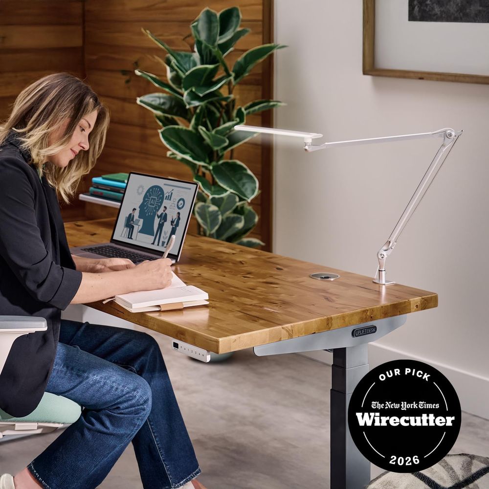 Adjustable 3-Color LED Desk La - Desk Setup Black recensione e prezzo