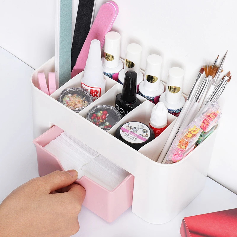Nail Art Organizer Desktop Dra - Desk Setup Organization recensione e prezzo