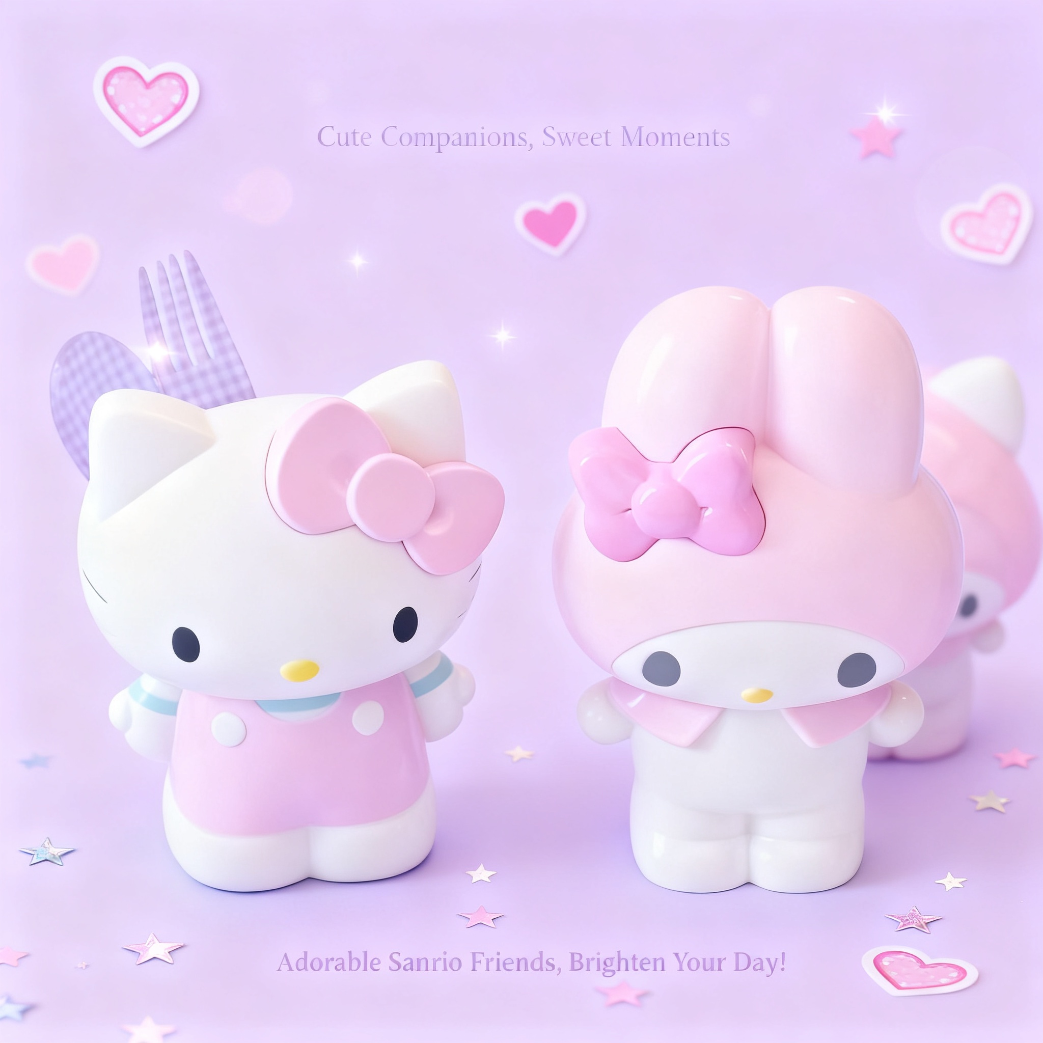My Melody Hello Kitty Makeup B - Desk Setup Room recensione e prezzo