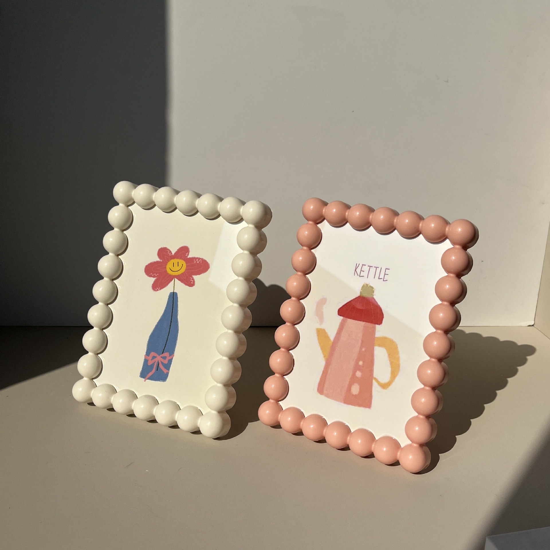 Cute Beaded Photo Frame Fun De - Desk Setup Photo recensione e prezzo