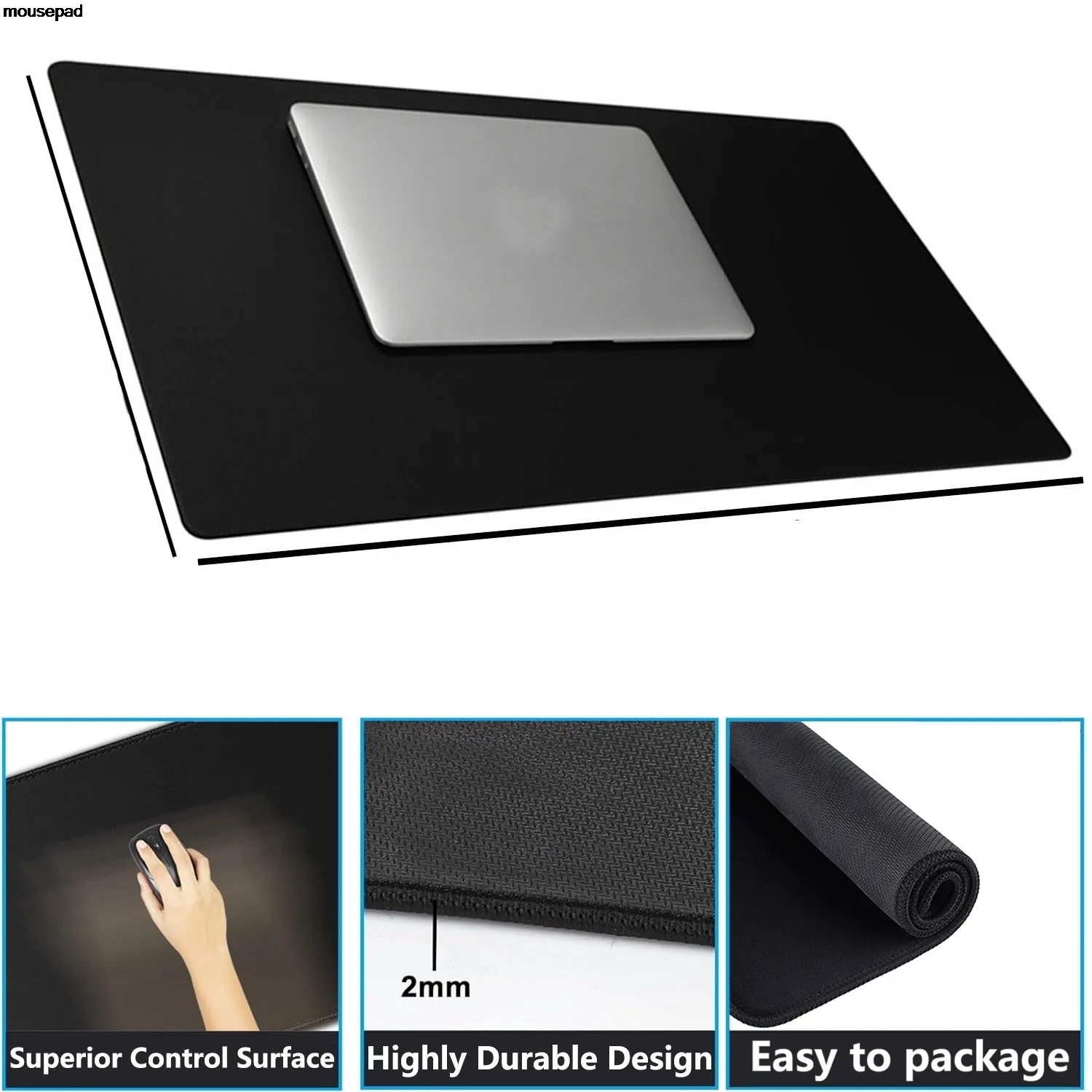 Gray Marble XXL Mouse Pad Gami - Desk Setup Natural recensione e prezzo